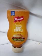 French’s Creamy Honey Chipotle mustard, 12 oz