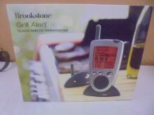 Brookstone Grill Alert Talking Remote Thermometer