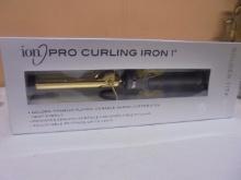 ion 1" Golden Titanium Pro Curling Iron