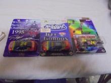 Group of 3 1:64 Scale Die Cast Jeff Gordon Cars