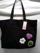 Wild Fable “Stay Wild” black tote, MSRP 16.00