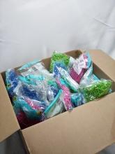 15.5”x20”x10.5” Box of Assorted Colored Shredded Paper Filler/ Easter Grass