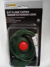 Floor tapper indoor extension cord 9ft