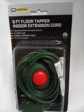 Floor tapper indoor extension cord 9ft