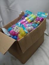 17”x14.75”x11” FULL Box of Misc. Easter Treat Container Packs