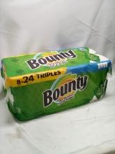 8 Roll Pack of Bounty Quicker Picker Upper Paper Towels