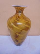 Beautiful Large Art Glass Vase
