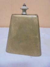 Vintage Brass Cowbell