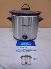 Brand New Ambiano 4qt Stainless Steel Slow Cooker
