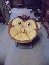 Child's Folding Monkey Chair in Carry Bag