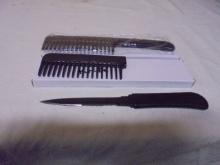 2 Brand New Comb Knives