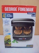 George Foreman 4 Serving Grill & Panini