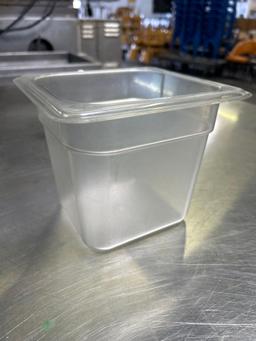 Sixth x 6 in. Plastic Food Pans