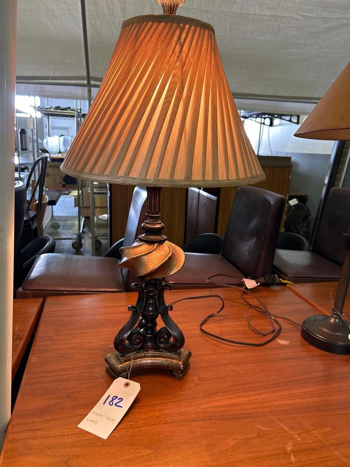 Table Lamp - Ornate Design