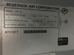 As Is Beverage Air 2 Dr. Refrigerator NOT WORKING
