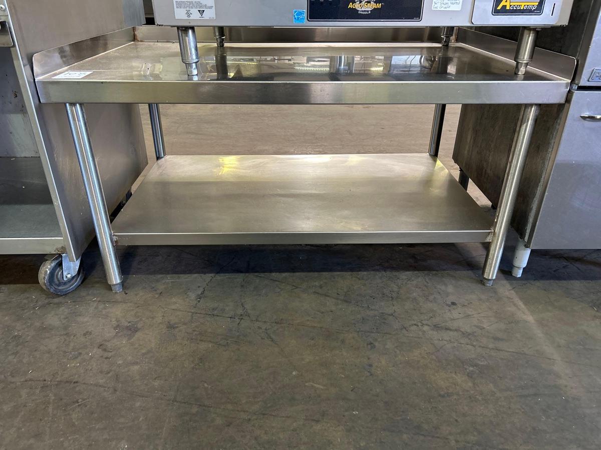 48 in. x 31 in. All Stainless Steel Equipment Stand