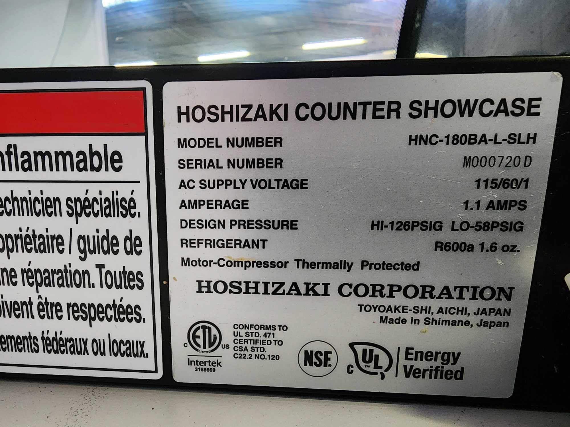 Hoshizaki 69.5 in. Refrigerated Sushi Case
