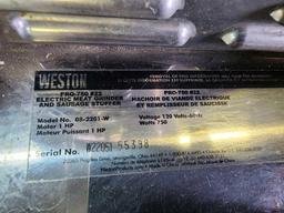 Weston Mdl. Pro 750 Meat Grinder