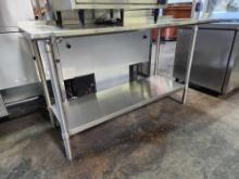 24 in. x 69 in. All Stainless Steel Table