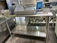 48 in. x 24 in. All Stainless Steel Table