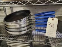 Winco 12 in. Coated Aluminum Fry Pans