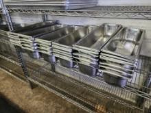 Long Half Size Stainless Steel Food Pans