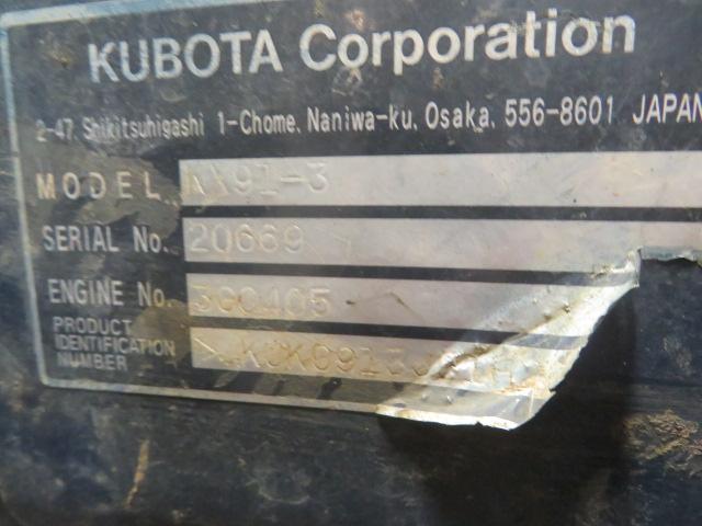 2004 Kubota KX91-3 Mini Excavator