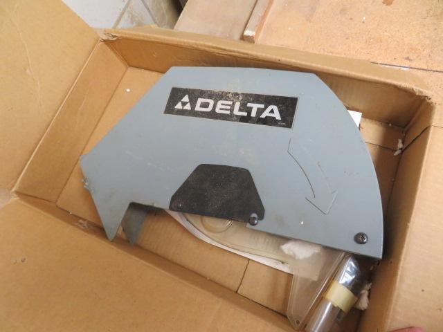 Delta 10" Miter Box Guard & Putty Knives