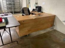 Desk, Office Chair & Table
