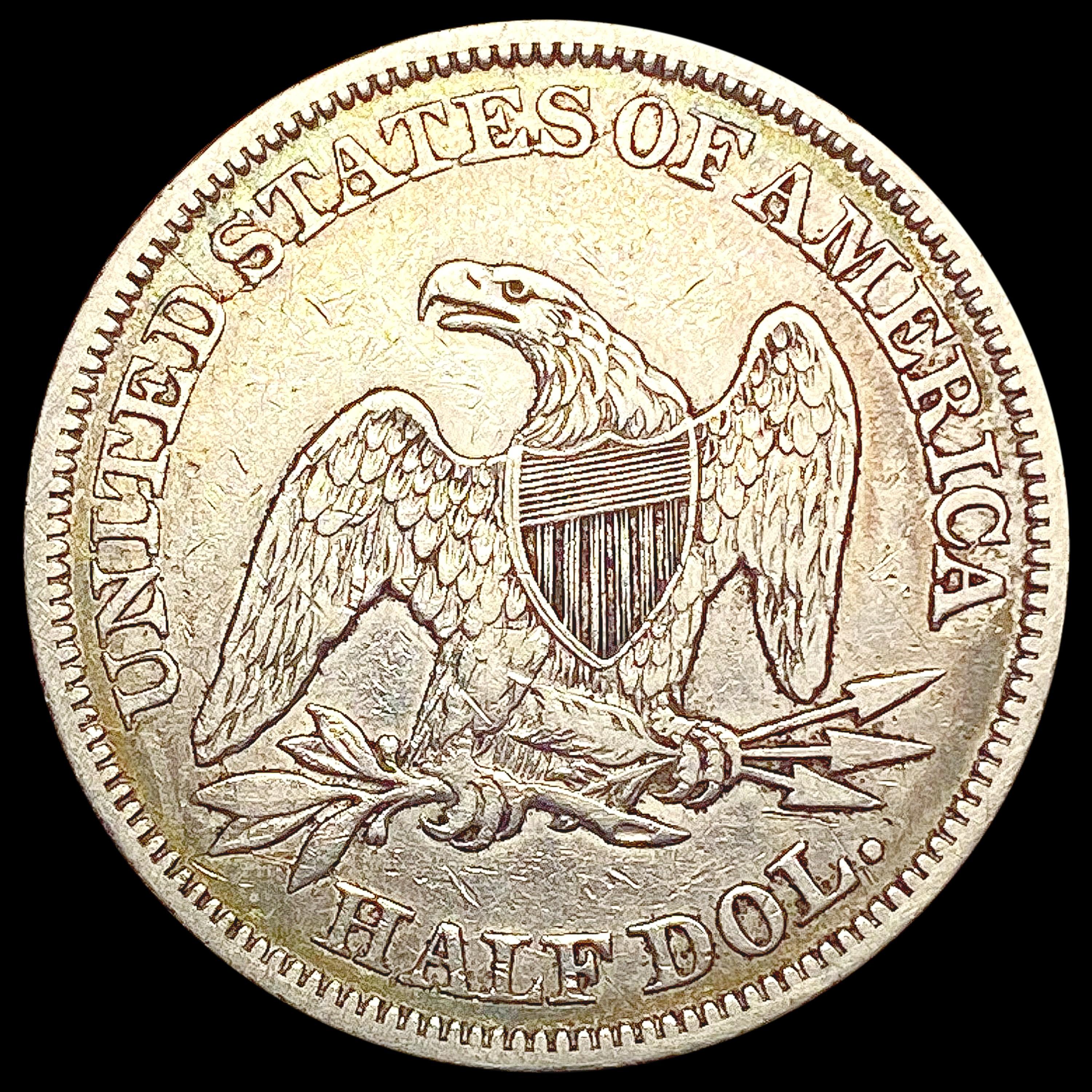 1844 Seated Liberty Half Dollar NEARLY UNCIRCULATE