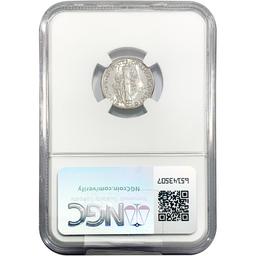 1940 Mercury Silver Dime NGC MS67+ FB