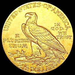 1911 $2.50 Gold Quarter Eagle CLOSELY UNCIRCULATED