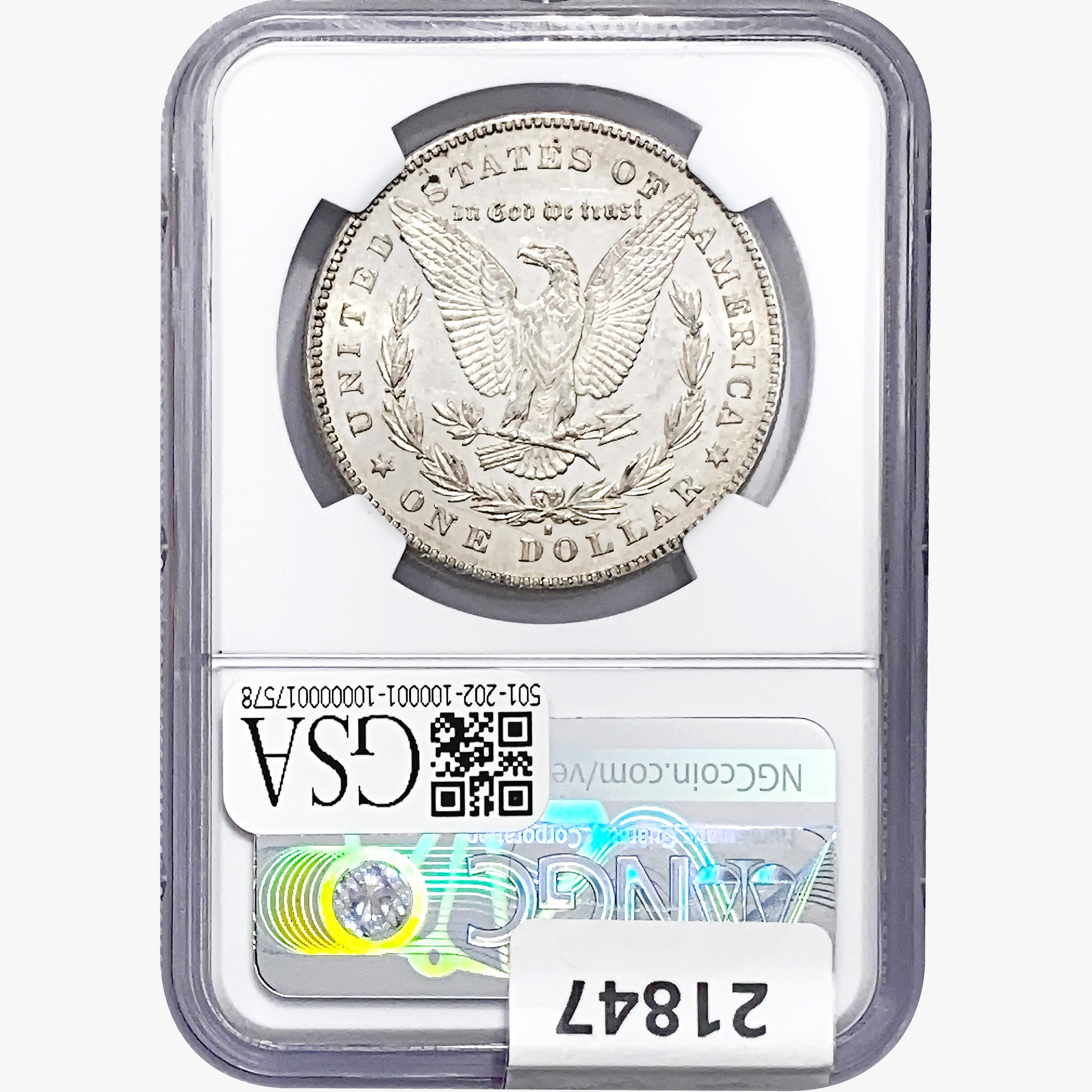 1878-S Morgan Silver Dollar NGC AU53