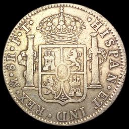 1801 Spain-Mexico Silver 8 Reales NICELY CIRCULATE