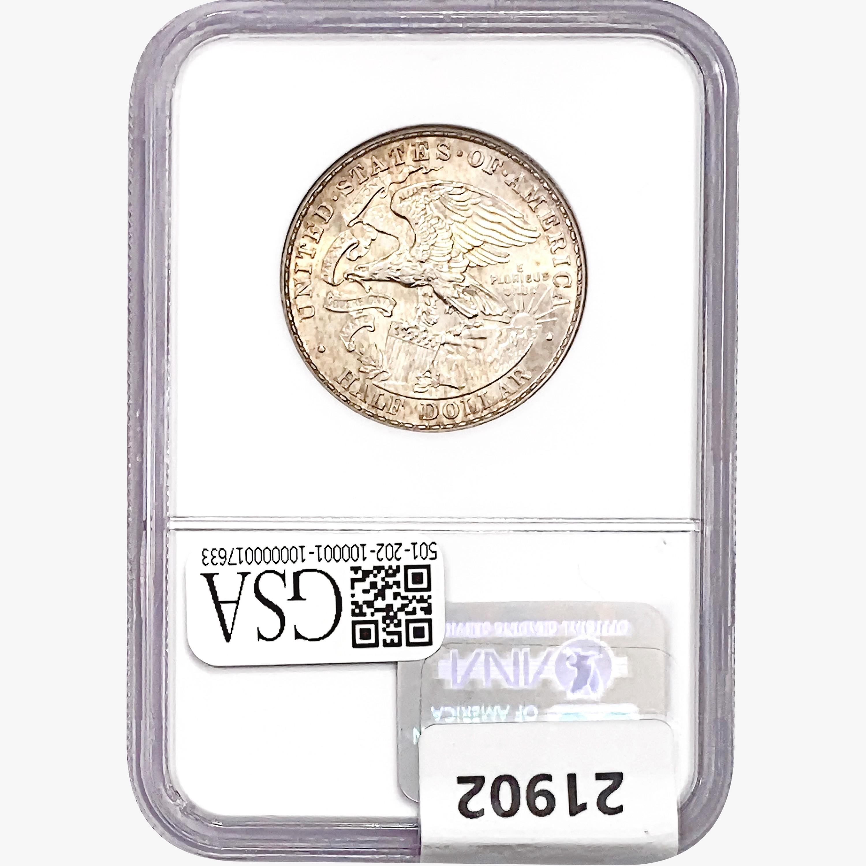 1918 Illinois Half Dollar NGC MS65