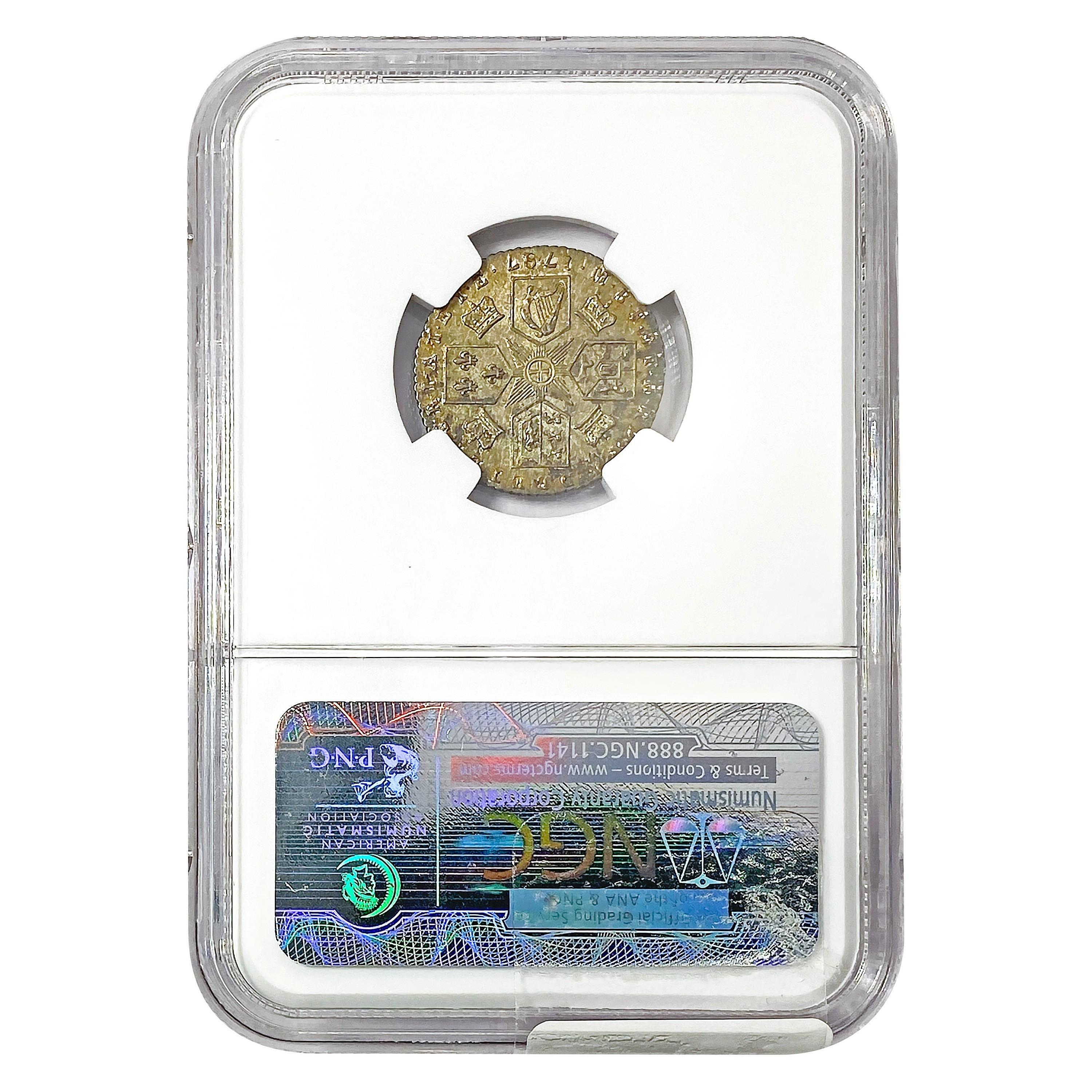 1787 G.Britain 6P ESC-1626 NGC MS63