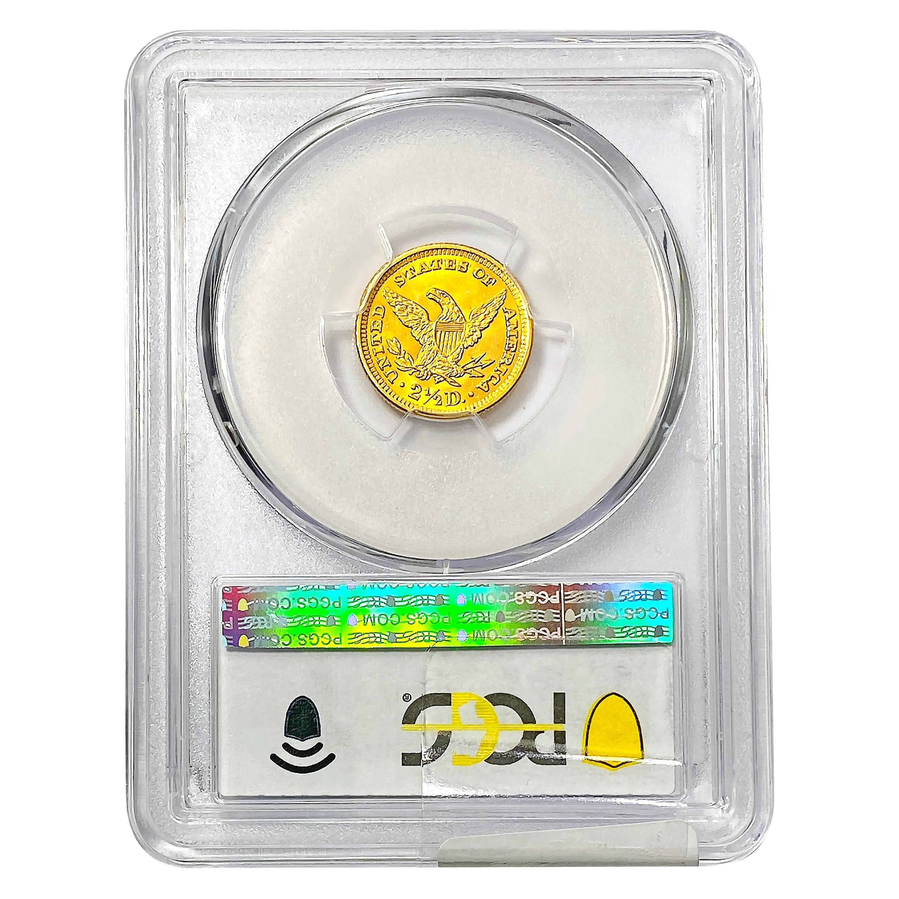 1905 $2.50 Gold Quarter Eagle PCGS MS63