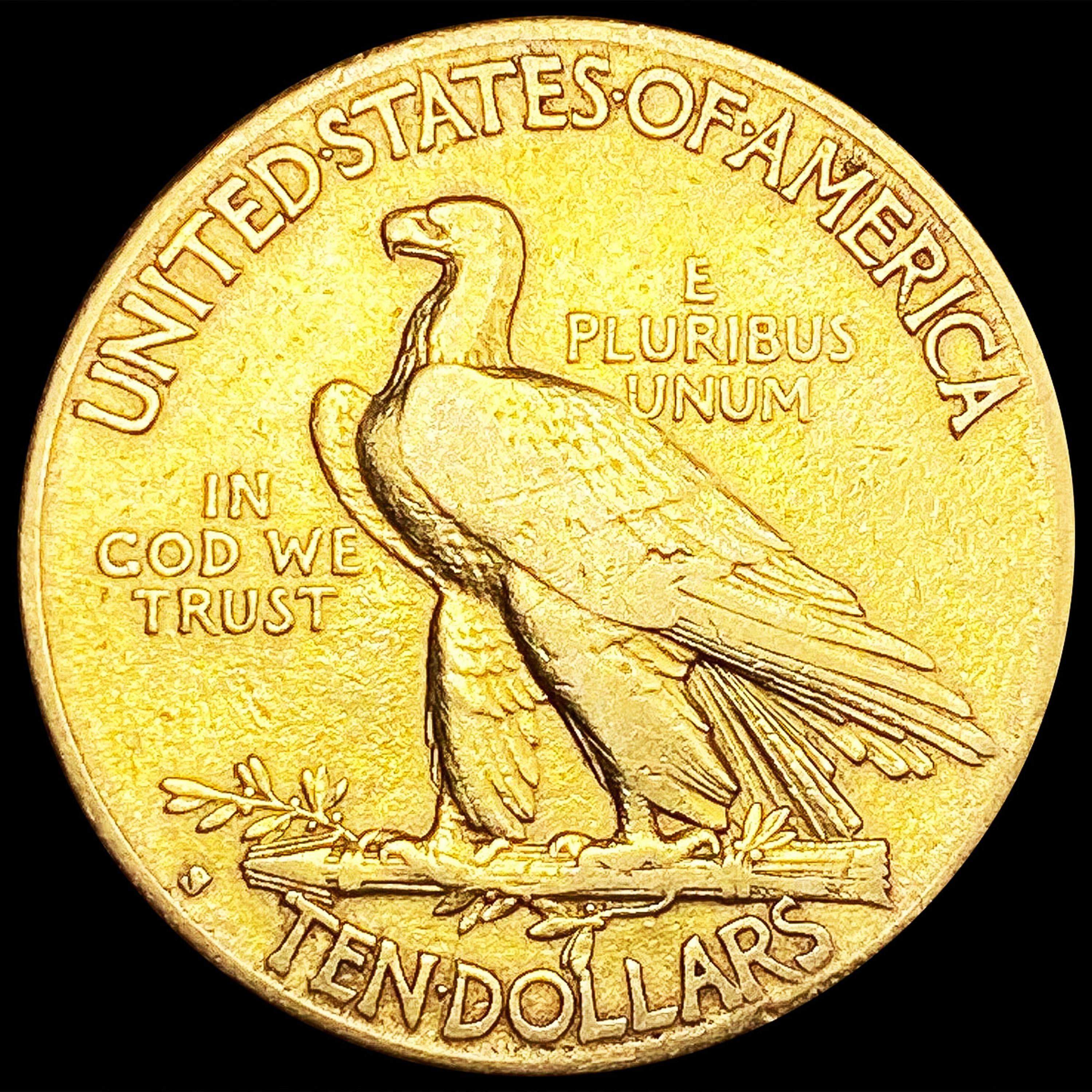 1908-S $10 Gold Eagle LIGHTLY CIRCULATED