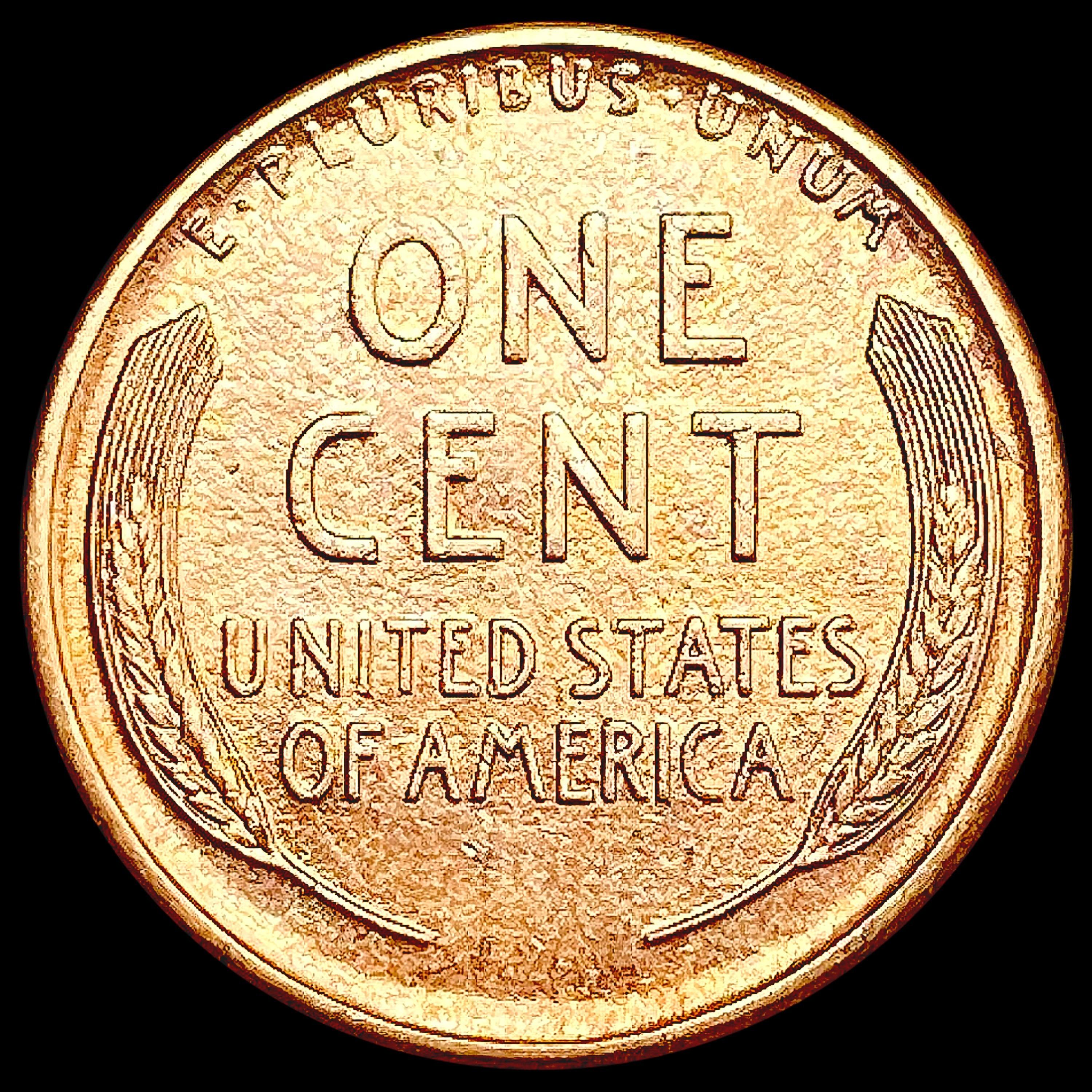 1916-S RED Wheat Cent GEM BU