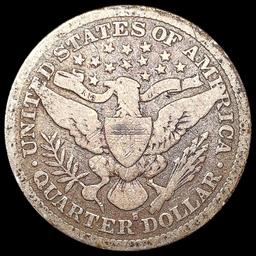 1896-S Barber Quarter NICELY CIRCULATED