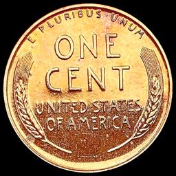 1942 RED Wheat Cent CHOICE PROOF