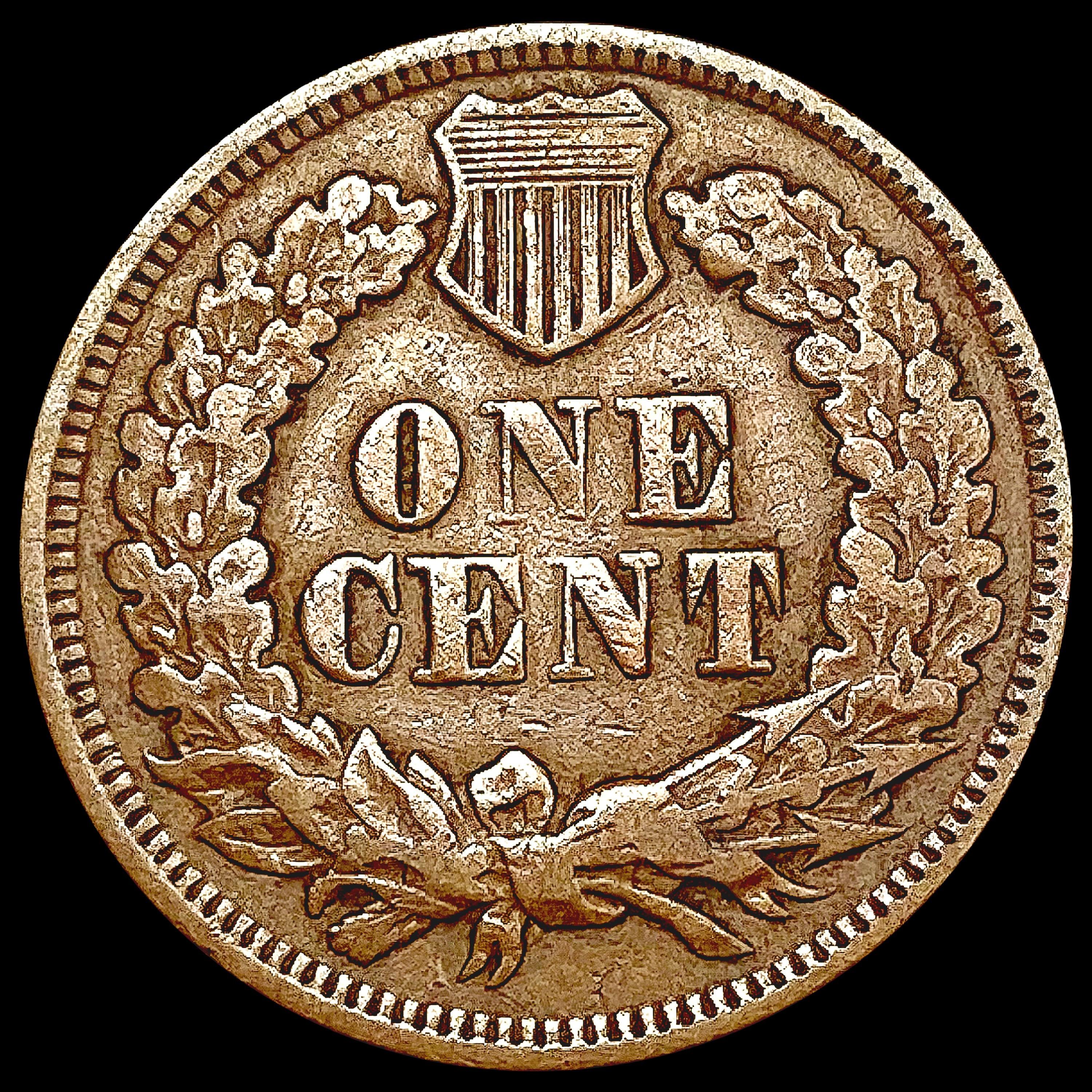 1868 Indian Head Cent LIGHTLY CIRCULATED