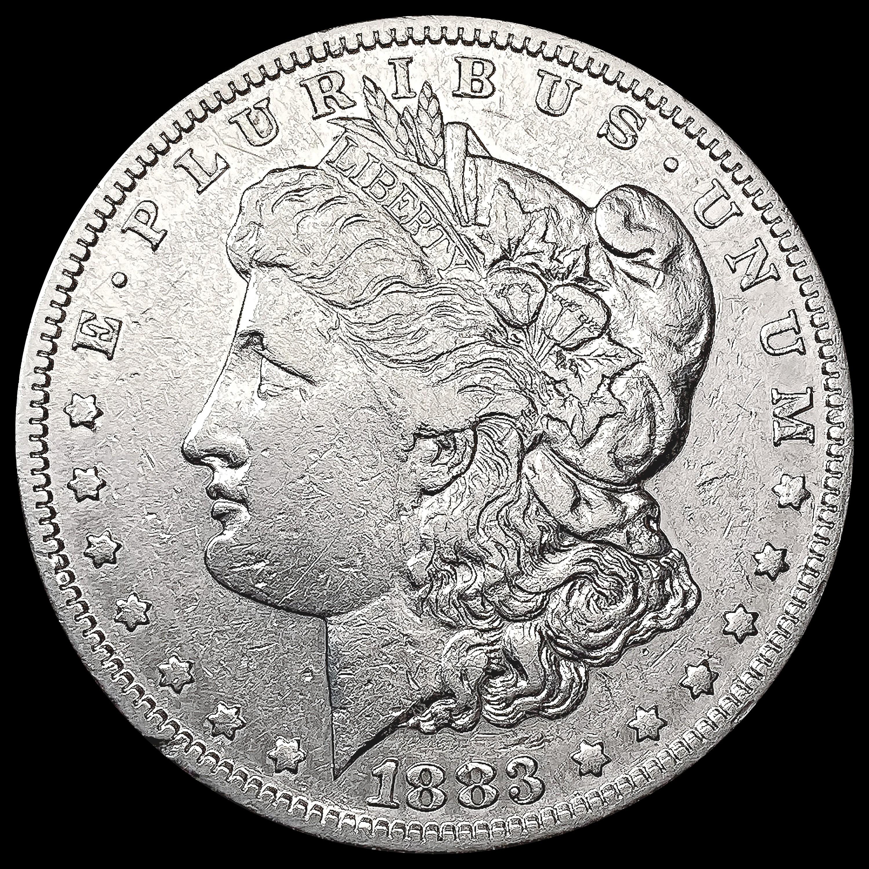 1883-S Morgan Silver Dollar CLOSELY UNCIRCULATED