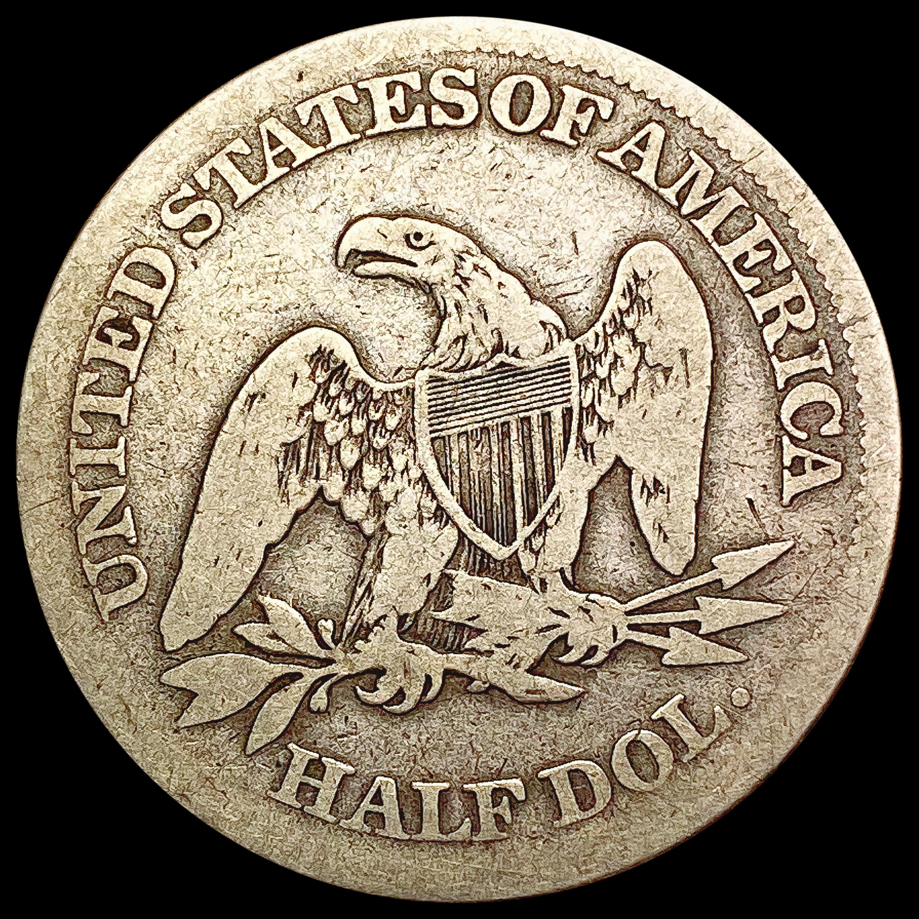 1863 Seated Liberty Half Dollar NICELY CIRCULATED