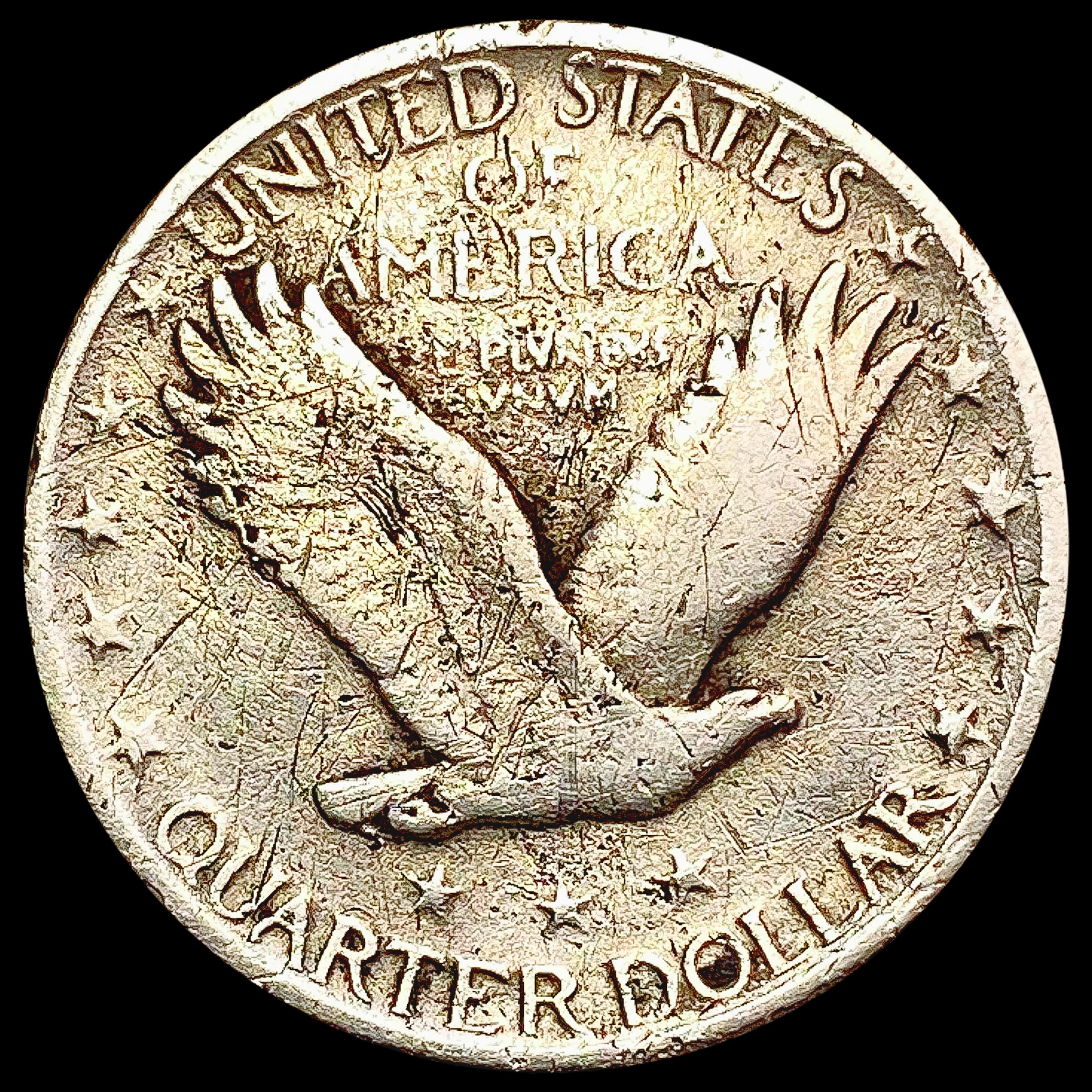 1919-D Standing Liberty Quarter LIGHTLY CIRCULATED