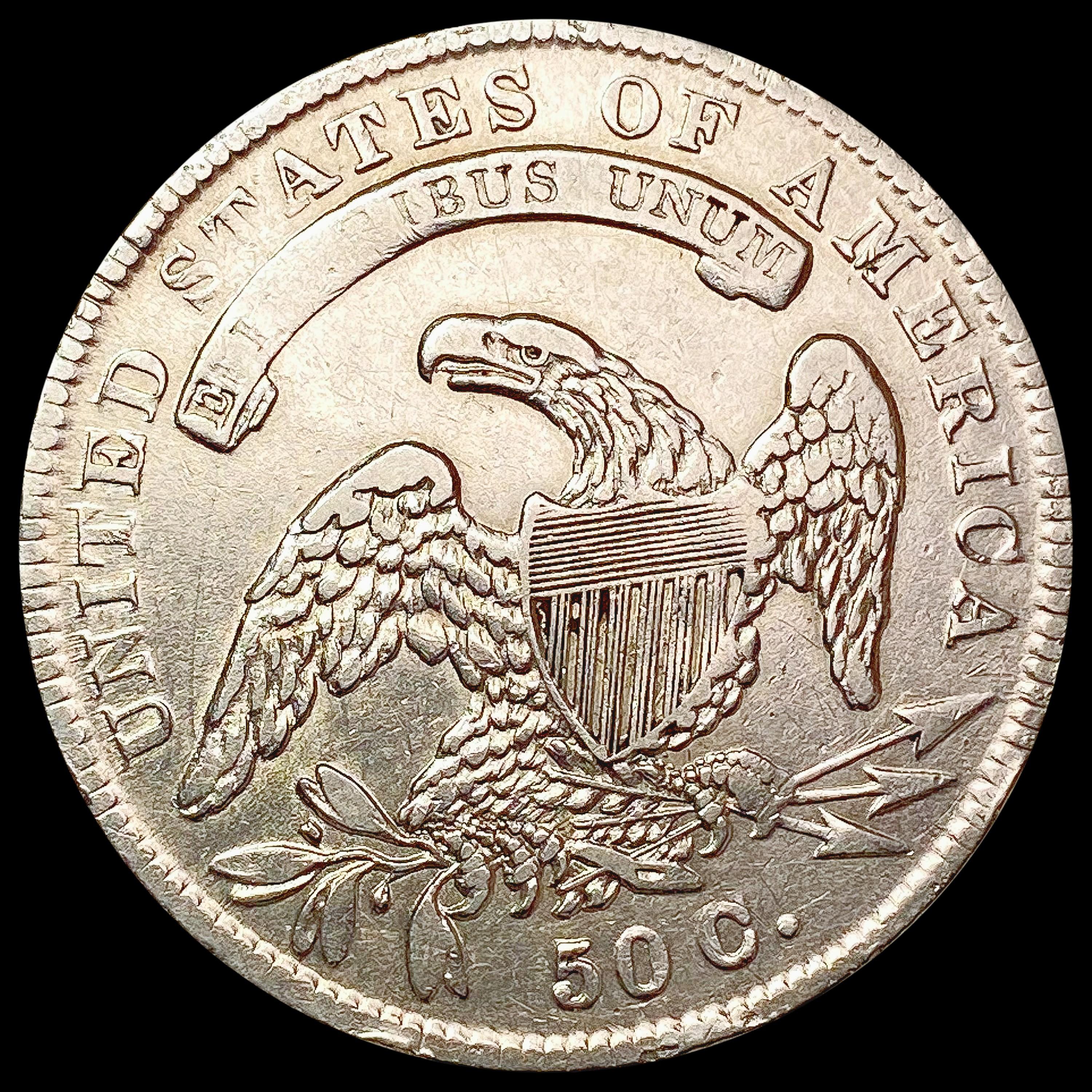 1834 Capped Bust Half Dollar NEARLY UNCIRCULATED