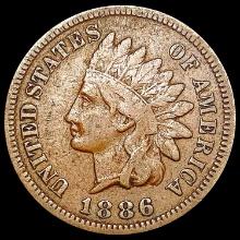 1886 Indian Head Cent NEARLY UNCIRCULATED
