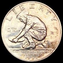 1925-S Jubilee Half Dollar CHOICE AU