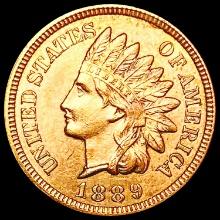 1889 RED Indian Head Cent CHOICE BU
