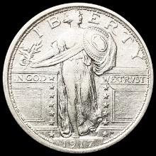 1917 Standing Liberty Quarter CLOSELY UNCIRCULATED